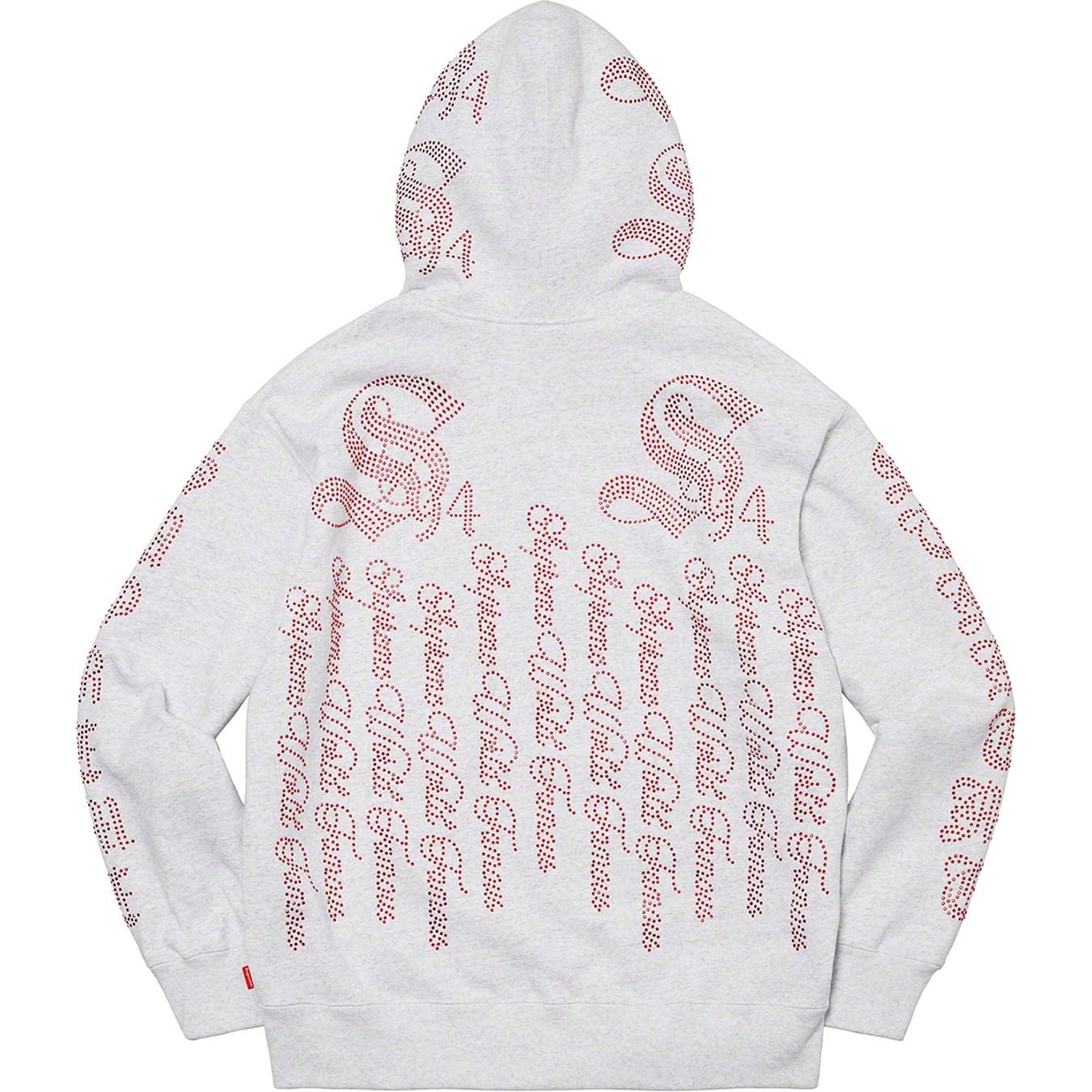 Rhinestone Zip Up Hooded Sweatshirt view 9